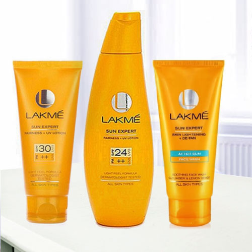 Protection From Sun with Lakme Special Hamper Protection From Sun with Lakme Special Hamper