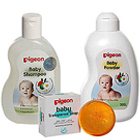 Bath with Care for Baby Pigeon Shower Hamper. Bath with Care for Baby Pigeon Shower Hamper.