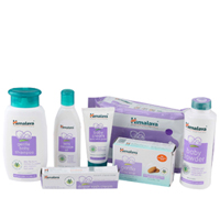 Smoothing Arrangement of Himalaya Baby Care Products and a Sweet Teddy Smoothing Arrangement of Himalaya Baby Care Products and a Sweet Teddy
