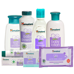Elegant Combination of Baby Care Gift Items Elegant Combination of Baby Care Gift Items