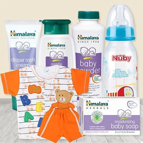 Spectacular Combination of Baby Care Gift Items Spectacular Combination of Baby Care Gift Items