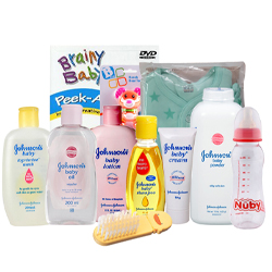 Admirable Johnson Baby Care Gift Set Admirable Johnson Baby Care Gift Set