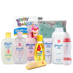 Stunning Johnson Baby Care Kit Stunning Johnson Baby Care Kit