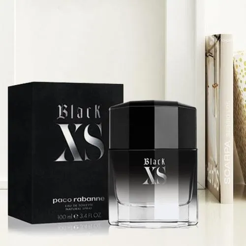 Seductive Selection of Paco Rabanne Black XS Eau De Toilette for Gents<br>