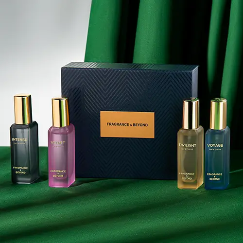 Aromatic 4 piece Perfume Gift Set from Fragrance  N  Beyond