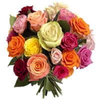 Charming 24 Mixed Roses with Style Charming 24 Mixed Roses with Style