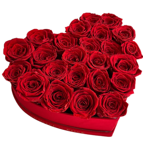Ornamental Heartiest Touch of Red Roses Bouquet Ornamental Heartiest Touch of Red Roses Bouquet