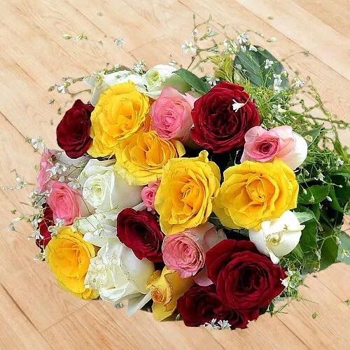 Dazzling Mixed Roses Bouquet Dazzling Mixed Roses Bouquet