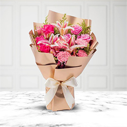 Stimulating Heart of Love Mixed Seasonal Flower Bouquet Stimulating Heart of Love Mixed Seasonal Flower Bouquet