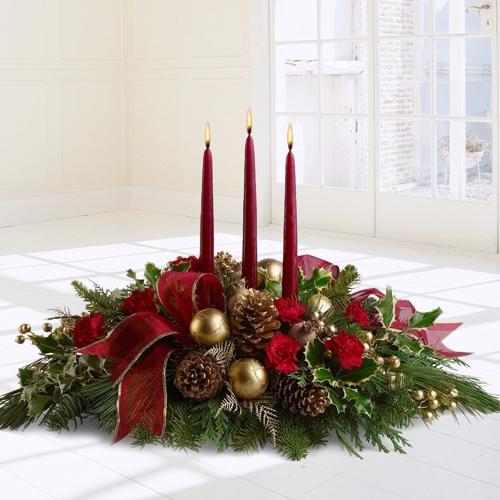 Lovely arrangement of magnificent Roses, Gerberas and Candles Lovely arrangement of magnificent Roses, Gerberas and Candles