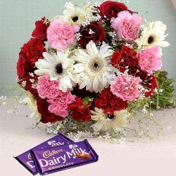 Rhapsodic Blossom Olio with 2 Dairy Milk Chocolate Rhapsodic Blossom Olio with 2 Dairy Milk Chocolate