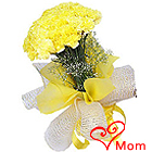 Joyful Display of Yellow Coloured Carnations Joyful Display of Yellow Coloured Carnations