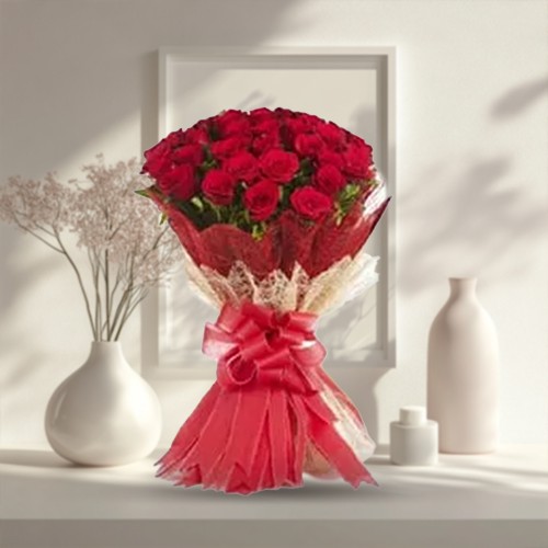 Beautiful Bouquet of 30 Red Rose Beautiful Bouquet of 30 Red Rose