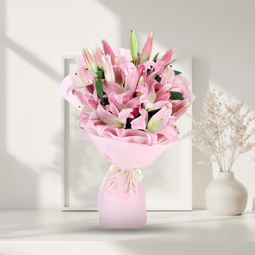 Sauve Bouquet of Pink Lilies Sauve Bouquet of Pink Lilies