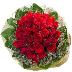 Blooming Red Roses Bouquet
Blooming Red Roses Bouquet