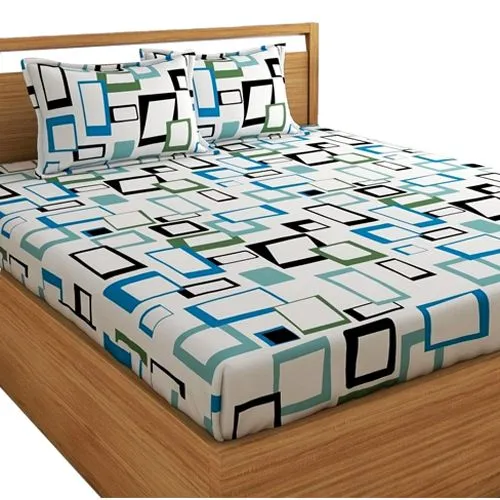 Classy Double Bedsheet N Pillow Cover Combo