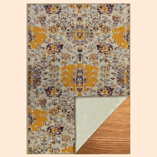 Crafty Multi Printed Vintage Persian Carpet Rug Runner