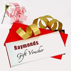 Raymond gift Vouchers Worth Rs. 5000 /-