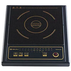 Black Bajaj Popular Induction Cooker