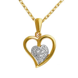 Ecstatic Heart Shaped Pendant Ecstatic Heart Shaped Pendant