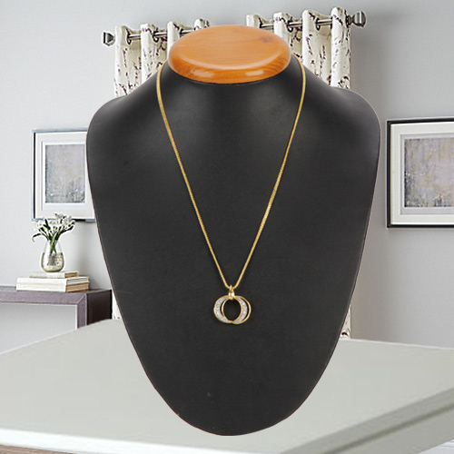 Devoted-to-Passion Stone-Beaded Pendant with Chain Devoted-to-Passion Stone-Beaded Pendant with Chain