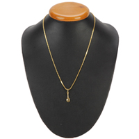 Tantalizing American Diamond Studded Gold Pendant from Anjali (22K) Tantalizing American Diamond Studded Gold Pendant from Anjali (22K)