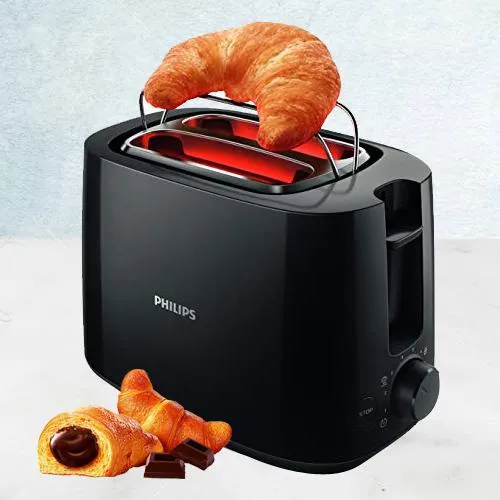 Indulging Philips 2 in 1 Toaster and Grill in Black Indulging Philips 2 in 1 Toaster and Grill in Black
