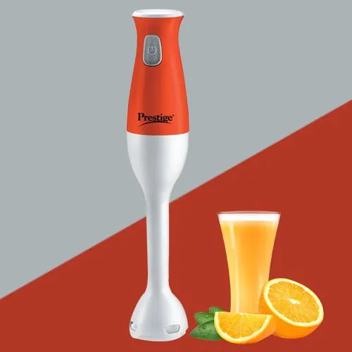 Stunning Orange Color Mixer Grinder from Prestige