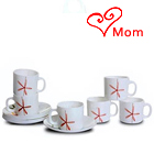 Drink Tea with LaOpala Tea Cup Saucer Set Drink Tea with LaOpala Tea Cup Saucer Set