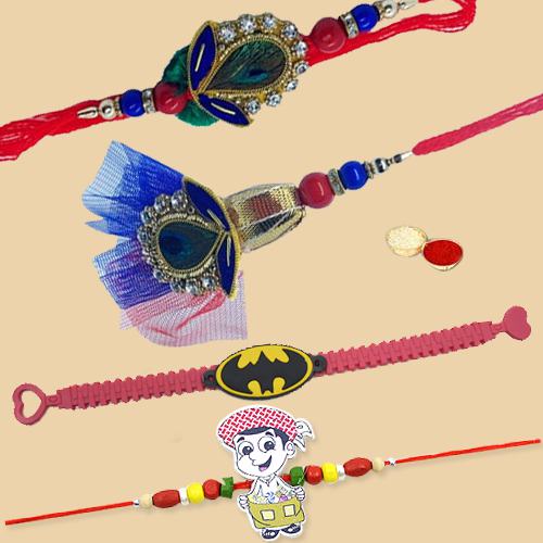 Amazing 2 Kids Rakhi with a Bhaiya Bhabhi Rakhi Amazing 2 Kids Rakhi with a Bhaiya Bhabhi Rakhi