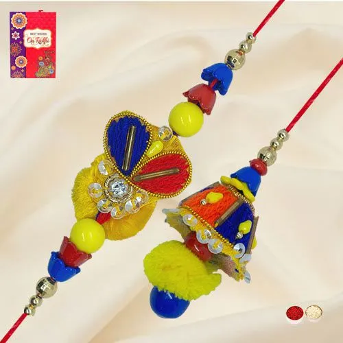 Fabulous Bhaiya Bhabhi Rakhi Set Fabulous Bhaiya Bhabhi Rakhi Set