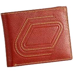 Stylish Zig Zag Designed Genuine Leather Brown Gents Leather Talks Wallet Stylish Zig Zag Designed Genuine Leather Brown Gents Leather Talks Wallet
