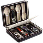 Genuine Leather Watch Case (for 8 watches) from Leather Talk Genuine Leather Watch Case (for 8 watches) from Leather Talk