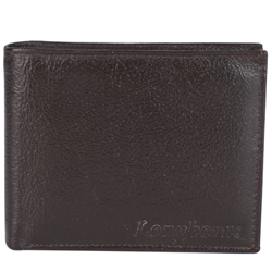 Fashionable Brown Coloured Gents Leather Wallet from Longhorn Fashionable Brown Coloured Gents Leather Wallet from Longhorn