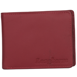 Showy Gents Leather Wallet from Longhorn in Brown Showy Gents Leather Wallet from Longhorn in Brown