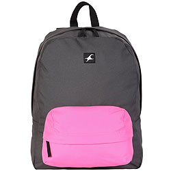 Lovely Black and Pink Coloured Backpack from Fastrack Lovely Black and Pink Coloured Backpack from Fastrack