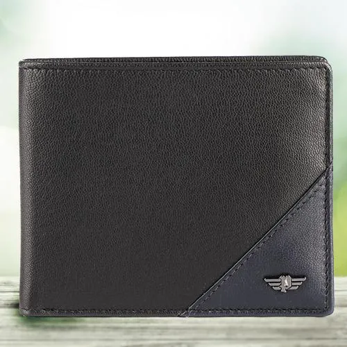 Remarkable Black Gents Leather Wallet from Police Remarkable Black Gents Leather Wallet from Police