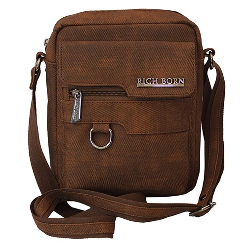 Breathtaking Brown Sling Bag for Men Breathtaking Brown Sling Bag for Men
