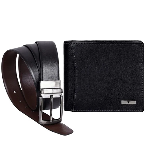 Classic Urban Forest Wallet N Reversible Belt Combo for Men Classic Urban Forest Wallet N Reversible Belt Combo for Men