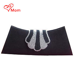 Charismatic Leather made Black Evening Clutch Bag for Ladies from Spice Art Charismatic Leather made Black Evening Clutch Bag for Ladies from Spice Art