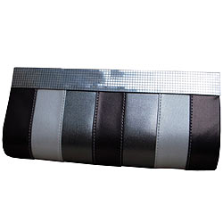 Trendy Ladies Silver coloured Clutch Bag for Evening Party from Spice Art Trendy Ladies Silver coloured Clutch Bag for Evening Party from Spice Art