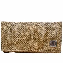 Online Spice Art Beige Clutch for Ladies