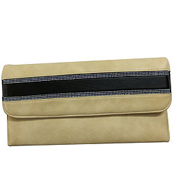 Elegant Spice Art Ladies Beige Clutch Elegant Spice Art Ladies Beige Clutch