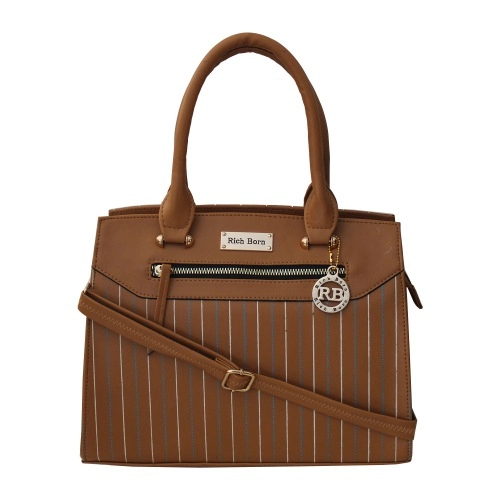Trendy Striped Front Design Ladies Bag Trendy Striped Front Design Ladies Bag