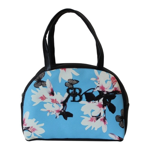 Well Organized Girly Shoulder Bag with Butterfly Motif Well Organized Girly Shoulder Bag with Butterfly Motif