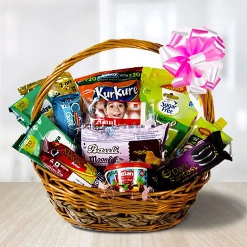 Yummy Tea Time Gift Basket for Mothers Day