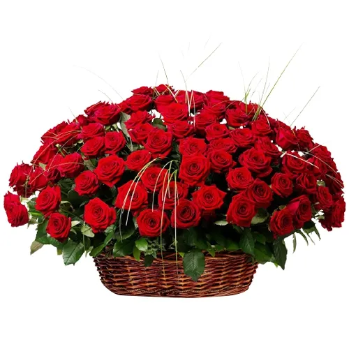 51 Exclusive Dutch Red Roses Arrangement