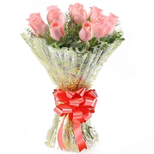 Beautiful Bouquet of Peach / Pink Roses