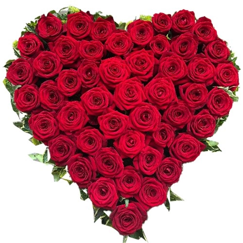 Red Heart Shaped Arrangements