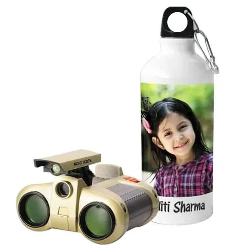 Alluring Personalized Photo Sipper with Binocular